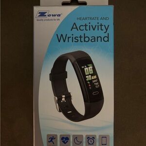 Heart Rate & Activity Wristband – New/Never Used